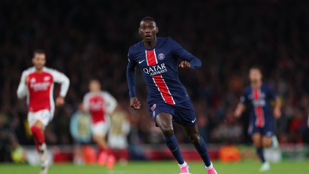 PSG striker Randal Kolo Muani