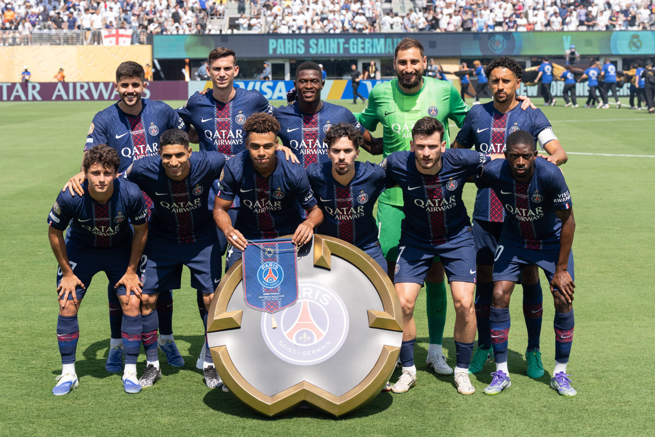 PSG starting XI